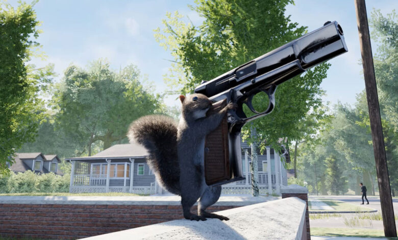 Squirrel With A Gun